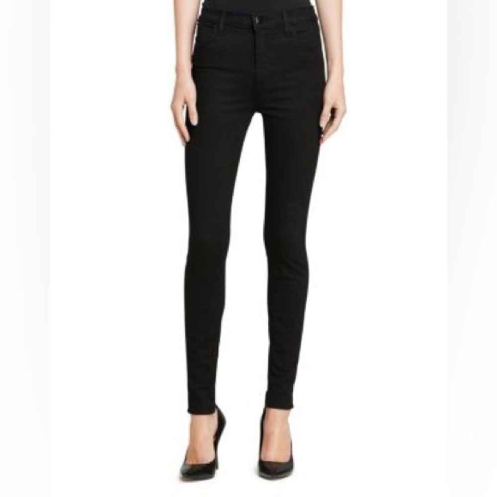 J Brand black High Rise Skinny Jeans
